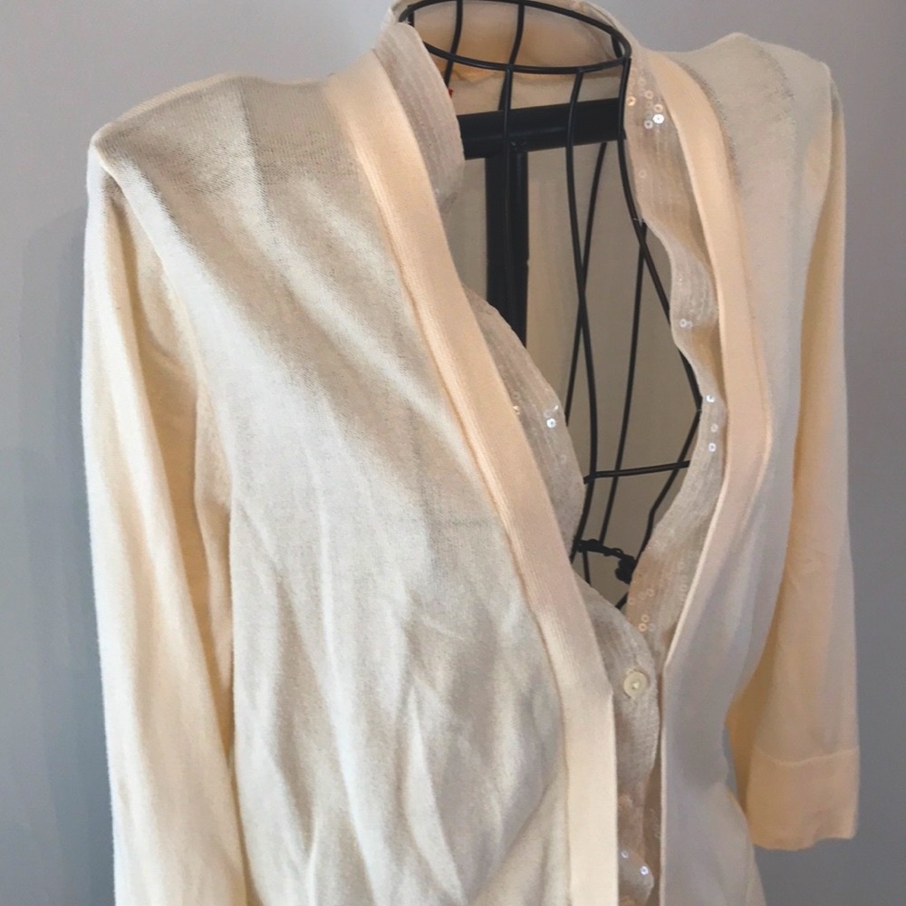 ELLE | L | SEQUINS | Cardi